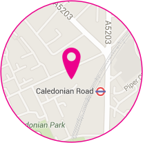 Highlighted Map with marker